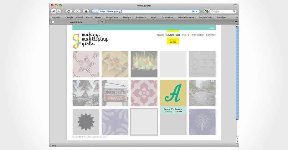 G: Making. Mobilizing. Girls