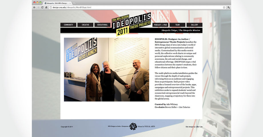 Ideopolis Website