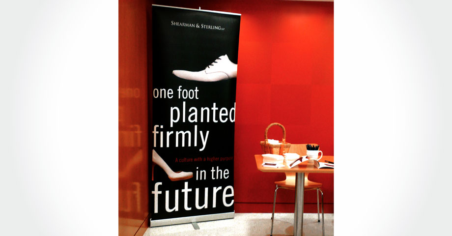 SHEARMAN & STERLING'S RECRUITING CAMPAIGN